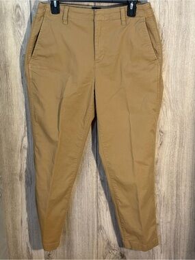 GAP Women's Slim Ankle Pants Tan 10